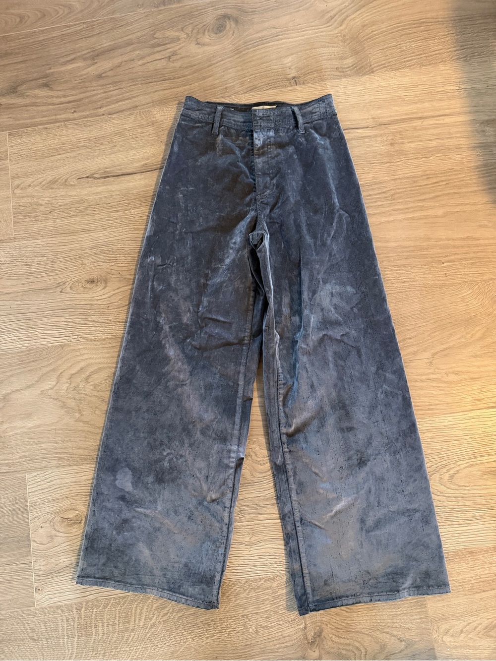 Universal Thread Womens  Wide-Leg Corduroy Pants in Charcoal